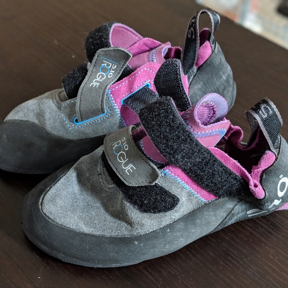 Women's 5.10 Rogue climbing shoes